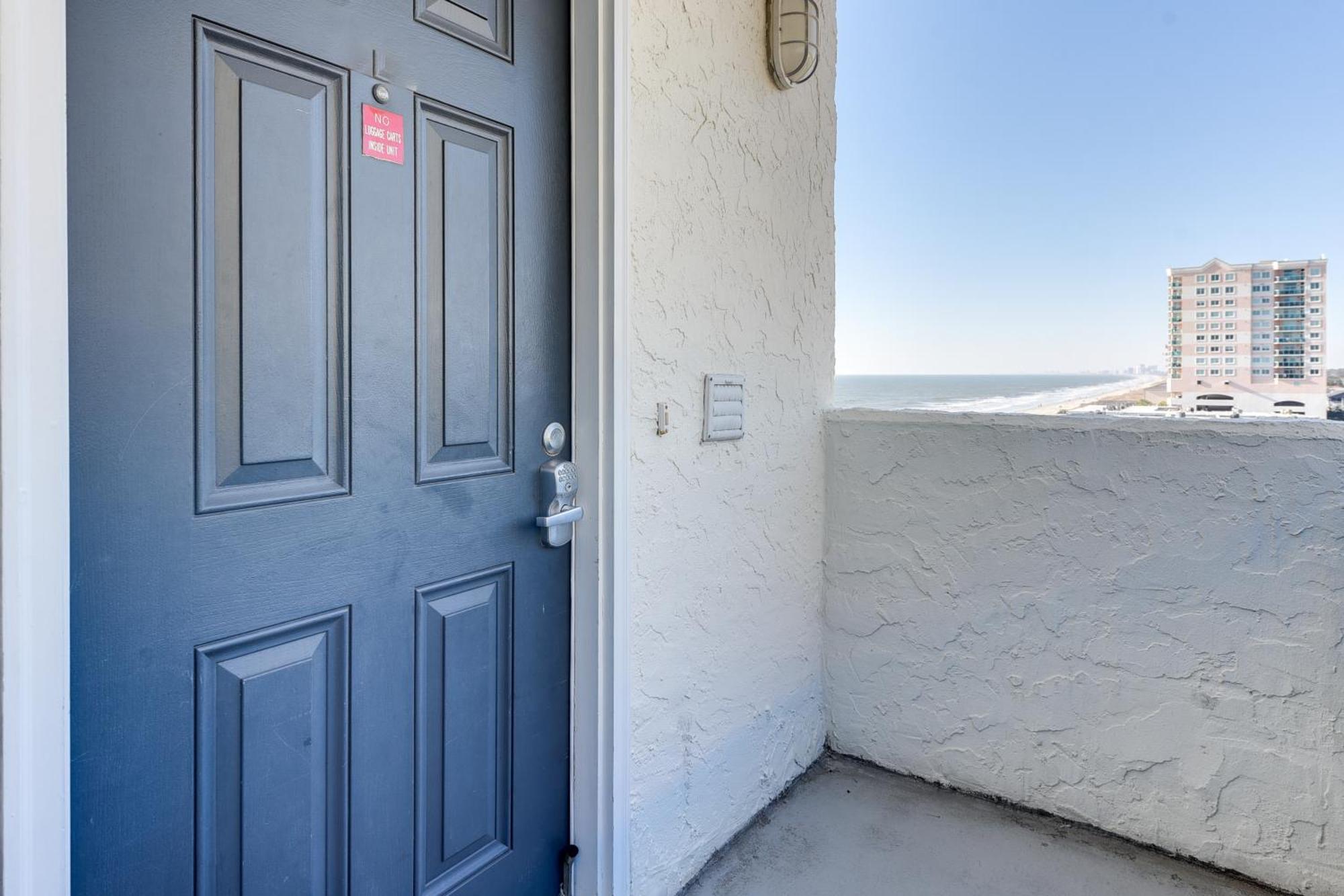 Oceanfront North Myrtle Beach Condo With Indoor Pool Kültér fotó