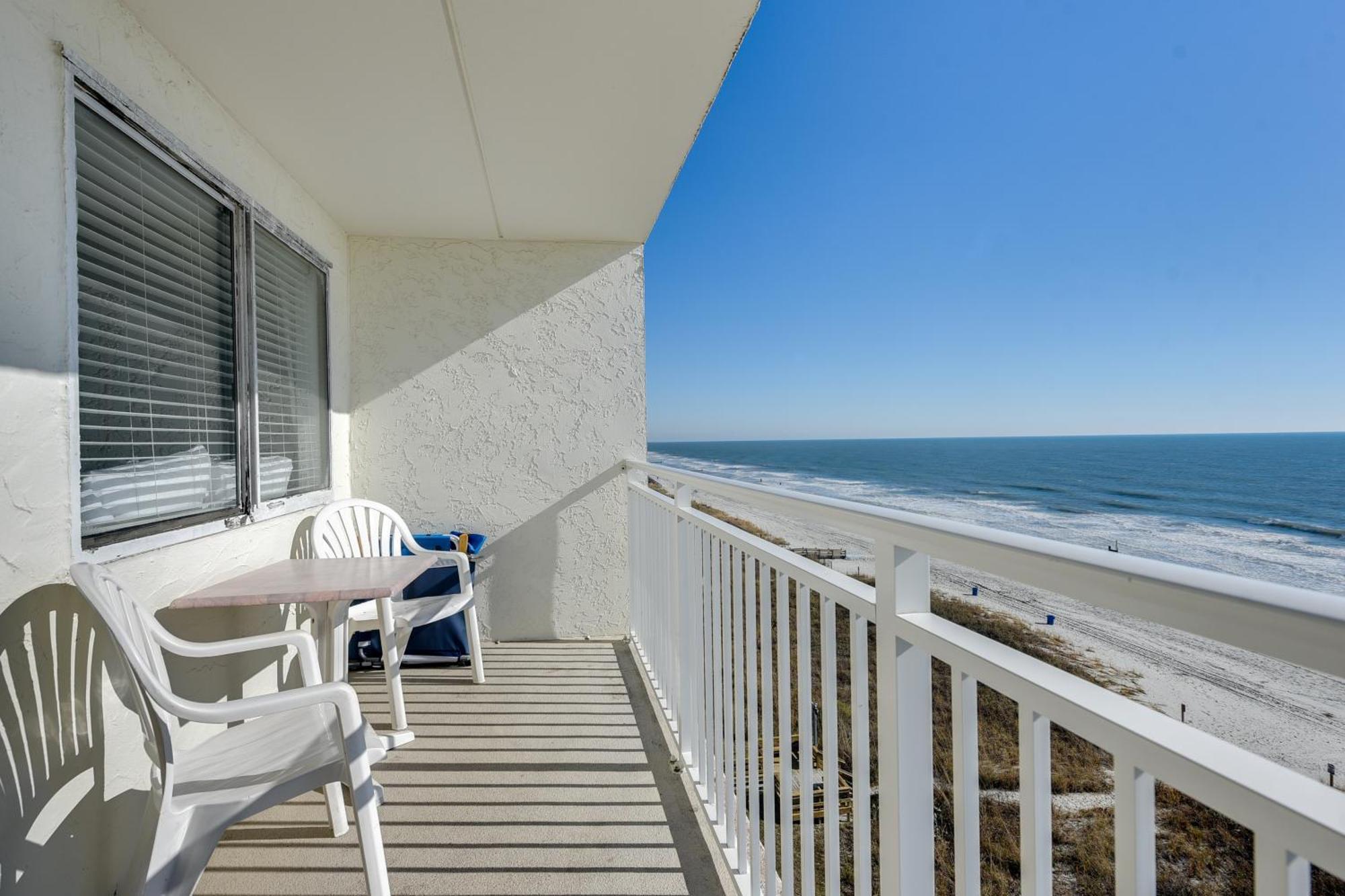 Oceanfront North Myrtle Beach Condo With Indoor Pool Kültér fotó