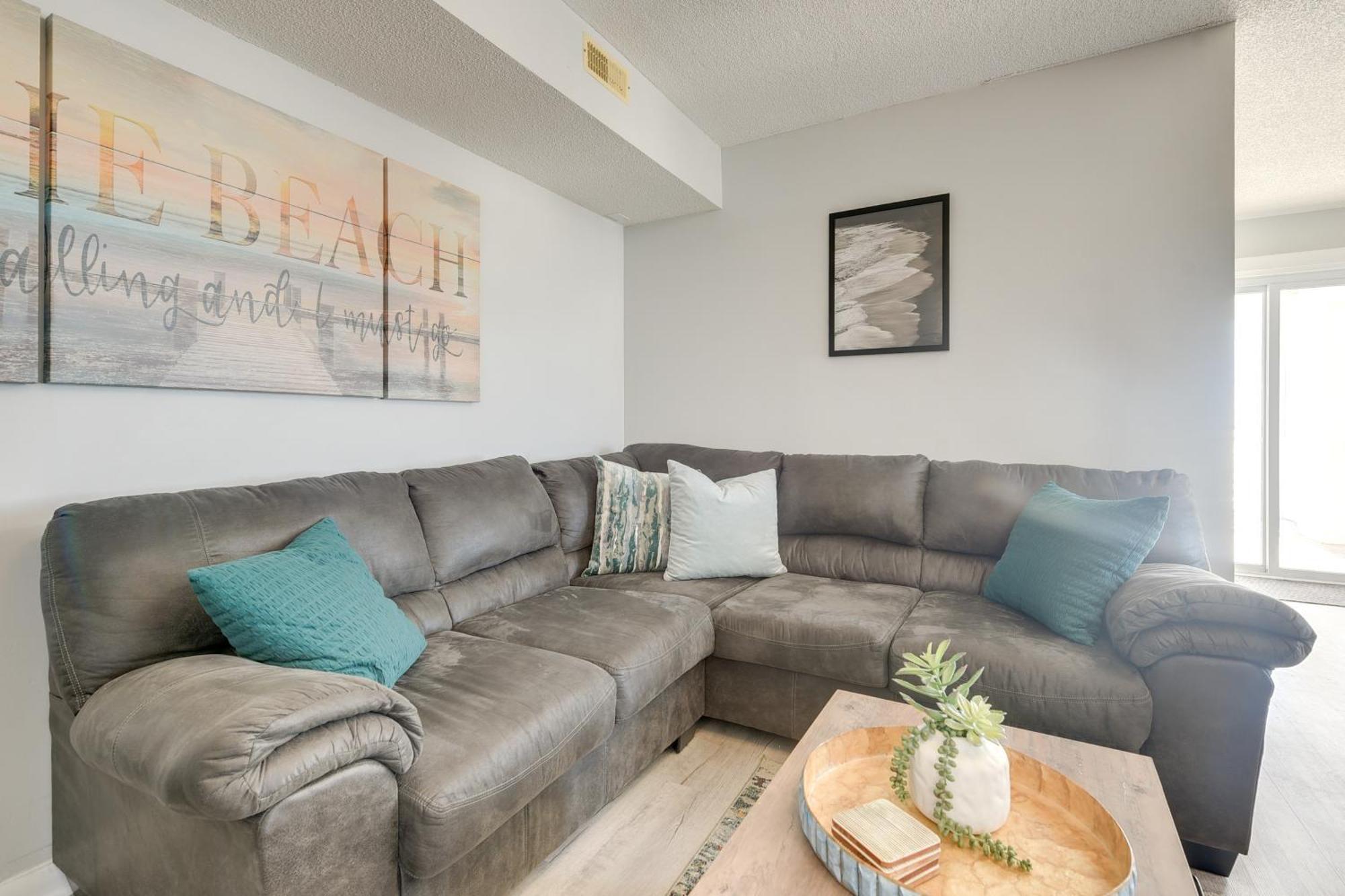Oceanfront North Myrtle Beach Condo With Indoor Pool Kültér fotó