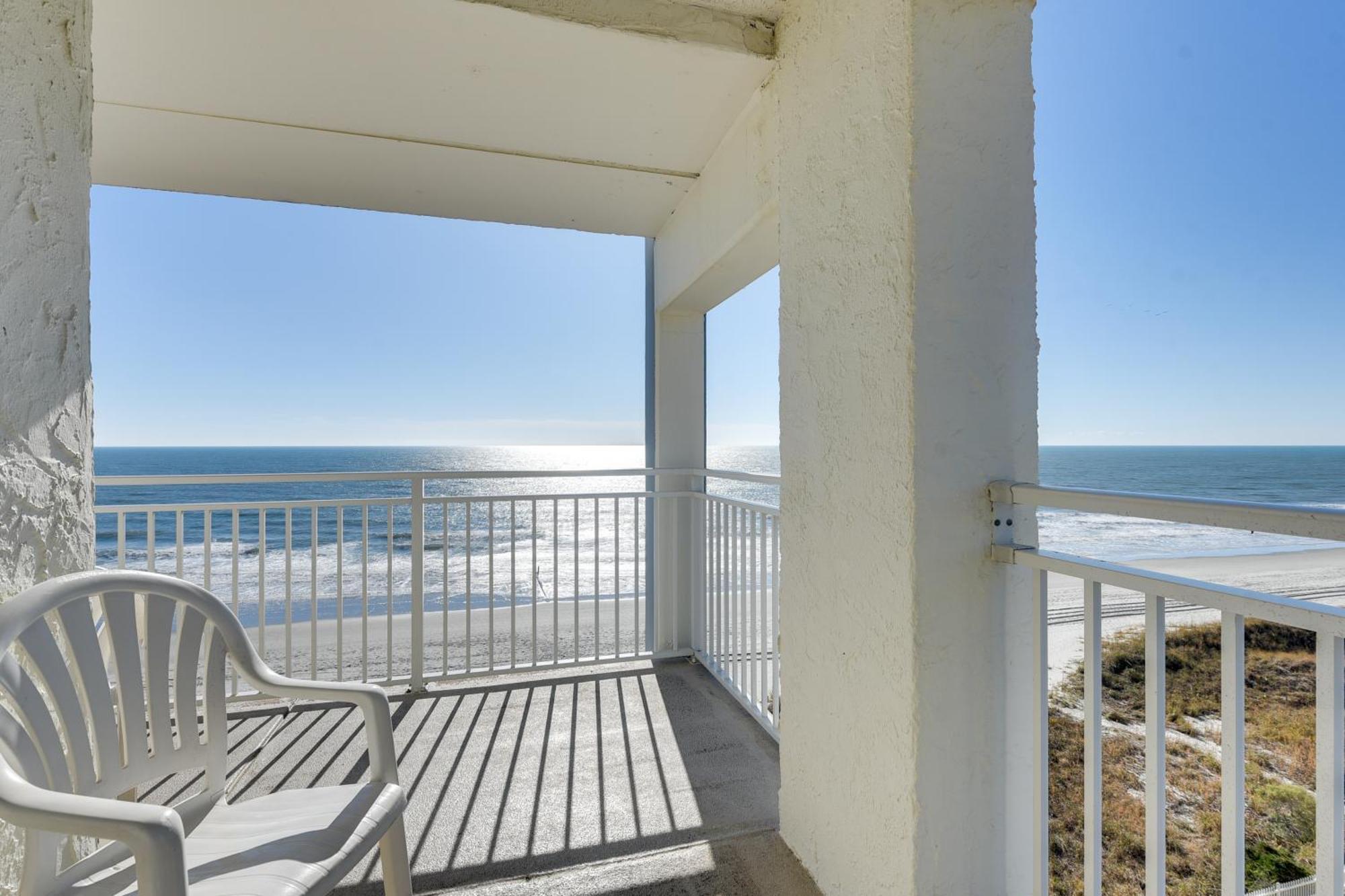 Oceanfront North Myrtle Beach Condo With Indoor Pool Kültér fotó