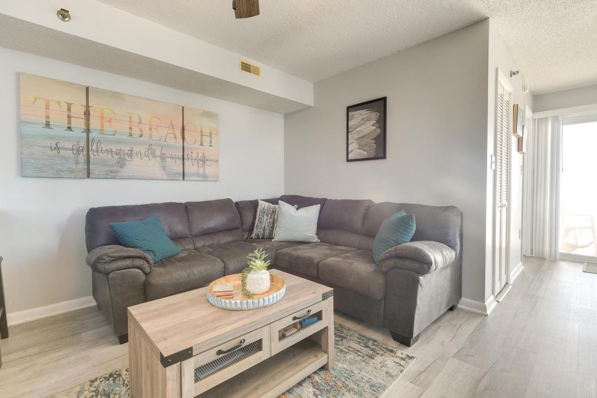 Oceanfront North Myrtle Beach Condo With Indoor Pool Kültér fotó