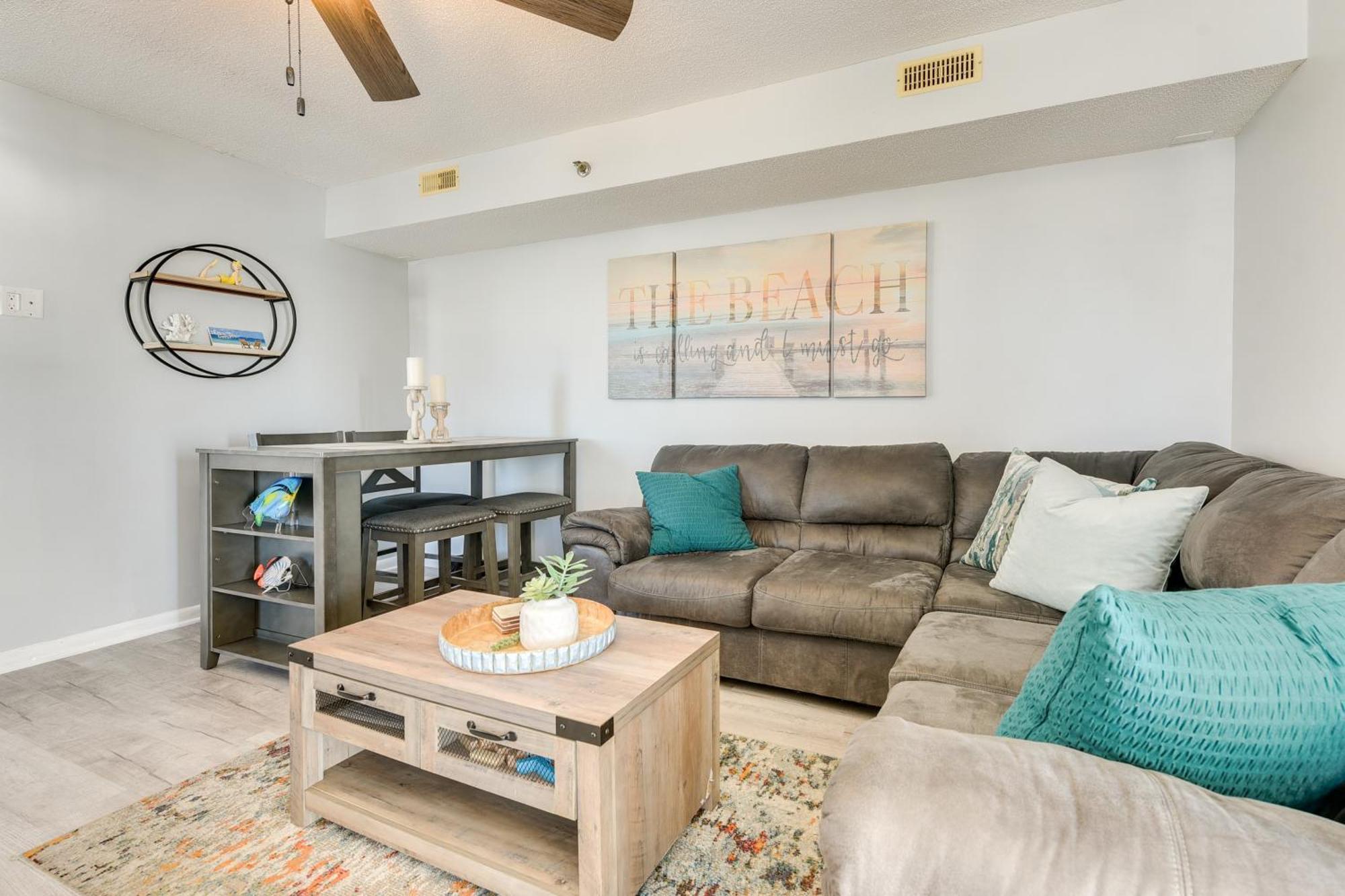 Oceanfront North Myrtle Beach Condo With Indoor Pool Kültér fotó